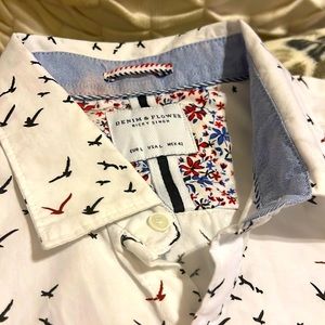 summer shirt brand Denim & Flower Ricky Singh is size L